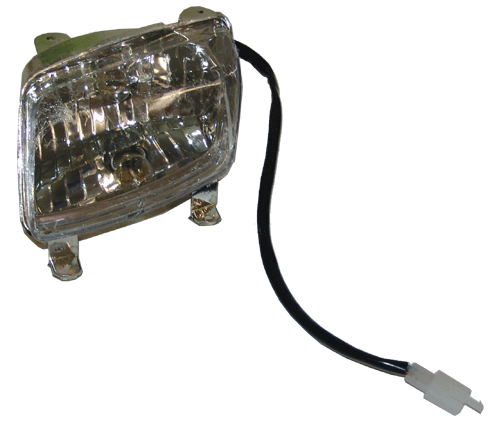 Left Side Head light with 2 wires for ATV50-6, 6A (12V)