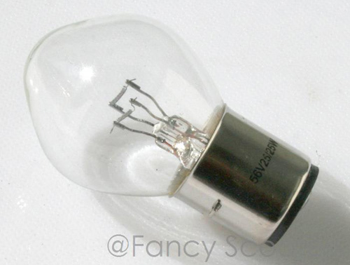 Light Bulb 56V 25W/25W (Dual Filament)