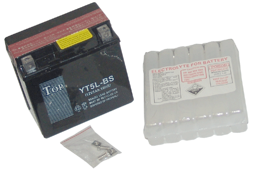 Battery (12V 5AH, YT5L-BS)