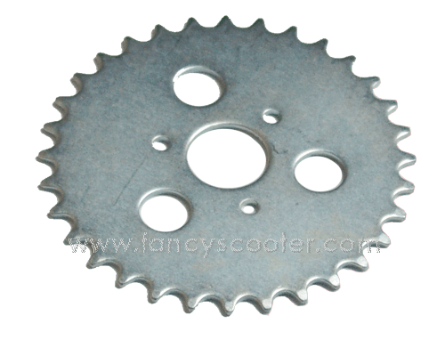 Sprocket Type D 32 Teeth for #410 Chain 12mm Pitch