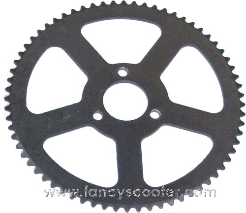 Sprocket Type F 68 Teeth for 25H Chain