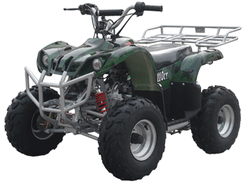 Peace Mini Protector ATV (110cc) camouflage with Front Hand/Rear  Foot Brake