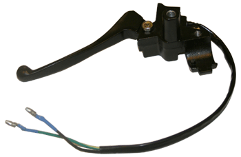 Left Side Brake Handle with Mirror Mounting (2 wires) for GS-805