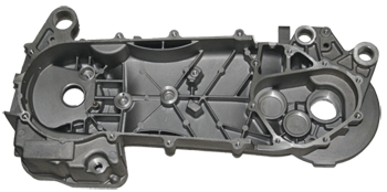 150cc GY6 Engine Left Crankcase Complex (Long Case)